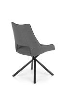 stolika K-409, ltka VELVET siv