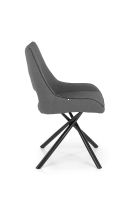 stolika K-409, ltka VELVET siv