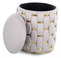 Taburetka TIARA VELVET, po�ah: l�tka svetl� b�ov� TAP 250, �lo�n� priestor - ilustra�n� obr�zok