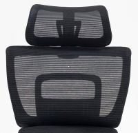 Kancel�rske kreslo WINNER, farba: sie�ovina �ierna/plast-�ierna - ilustra�n� obr�zok