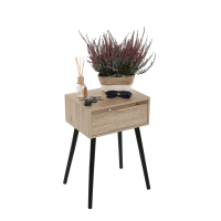 prrun stolk ALYSANDRA TYP 1, farba: dub/ierna