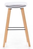 poah: ltka siv/tvrden plast - biela/preglejka/kov - ierna, stolika H-86 - ilustran obrzok