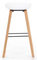 poah: ltka siv/tvrden plast - biela/preglejka/kov - ierna, stolika H-86 - ilustran obrzok