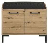 Botnk NEVIO 04, farba: dub artisan, poah: ierno - siv