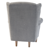 Kreslo CHARLOT, l�tka Coral Baucl� 75 siv� 