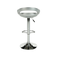 barov stolika DONGO NOVE, farba: plast strieborn / kov - chrm, ilustran obrzok