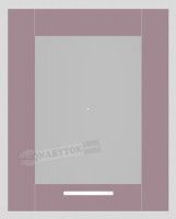 Farba dvierok DSO-45-57: sklo/rm: plum