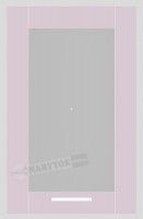 Farba dvierok DSO-45-72: sklo/rm: rose