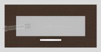 Farba dvierok DSV-60-28: sklo/rm: wenge, vklopn