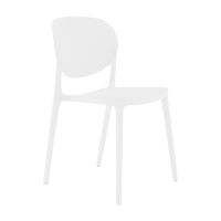 stolika FEDRA, farba: biela, ilustran obrzok