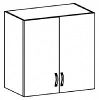 kuchynsk linka PROVANCE skrinka horn G80, farba korpusu: biela / dvierka: sosna Andersen, ilustran obrzok 