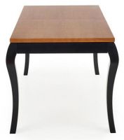farba: dub tmavý/čierna, stôl WINDSOR - ilustračný obrázok