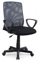 poah: ltka membrnov ierna/sieovina siv/plast - ierna, kancelrska stolika ALEX - ilustran obrzok