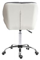 poah:  ekokoa biela/ltka siv, Kancelrska stolika BADAR - ilustran obrzok