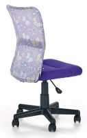 poah: ltka membrnov fialov/sieovina vzorovan/plast - ierna, kancelrska stolika DINGO - ilustran obrzok