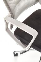 poah: ltka ierna/sieovina svetl siv/kov, kancelrska stolika FLICKER - ilustran obrzok
