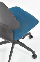 poah: ltka modr/tvrden plast - ierna, kancelrska stolika GRAVITY - ilustran obrzok