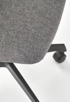 poah: ltka siv/tvrden plast - ierna, kancelrska stolika GRAVITY - ilustran obrzok