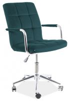 Kancelárska stolička Q-022 VELVET