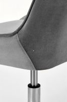 poah: ltka VELVET siv/kov, kancelrska stolika RICO - ilustran obrzok