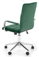 poah: ltka VELVET tmav zelen/kov, kancelrska stolika GONZO 4 - ilustran obrzok