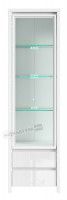 farba: biela / biely lesk, REG1W2S-BI/BI vitrna (s LED osvetlenm)