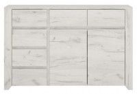 komoda ANGEL TYP 42, farba: biela craft