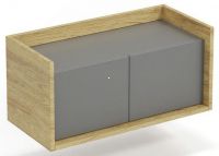 Komoda nzka MOBIUS 2D, hikora prrodn/siv
