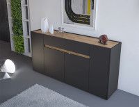 komoda BRISTOL, farba: dub wotan
/ lava hned super mat