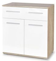 komoda LIMA KM-1, farba: dub sonoma/biela