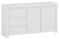 komoda LINDY 2D3S, farba: biely lesk, ilustran obrzok