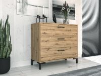 Komoda NEVIO 09, farba: dub artisan