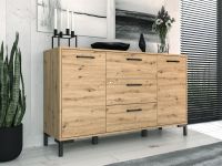 Komoda NEVIO 12, farba: dub artisan