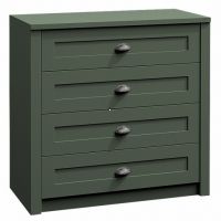 Komoda PROVANCE K4, farba: zelen