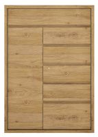 komoda SHELDON TYP 32, farba: dub shetland