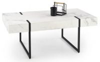 konferenn stolk BLANCA, farba: biely mramor/ierna