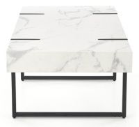 konferenn stolk BLANCA, farba: biely mramor/ierna