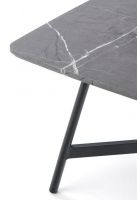 farba: sivý mramor/čierna, konferenčný stolík FERRARA - ilustračný obrázok