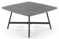 farba: sivý mramor/čierna, konferenčný stolík FERRARA - ilustračný obrázok