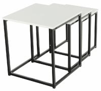 konferenn stolk KASTLER TYP 3, farba: biela / ierna