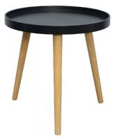  prrun stolk SANSE TYP 2, farba: ierna / prrodn