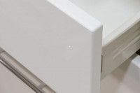 Kuchynsk linka TIFFANY, biela / biely lesk, detail - 3
