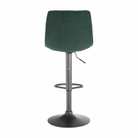 barov stolika LAHELA, poah: ltka zelen/kov - ierna, ilustran obrzo
