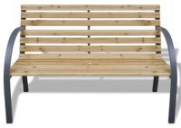 lavica LACEA, farba: prrodn/ierna,