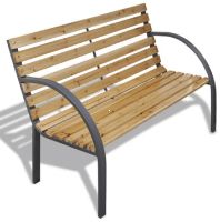lavica LACEA, farba: prrodn/ierna