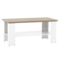 Konferenn stolk LEON MZ17, farba: biela / dub grand