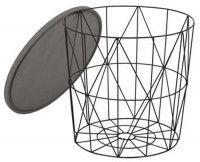 konferenn stolk MARIFFA, farba: siv/ kov s povrchovou pravou - ierna, ilustran obrzok