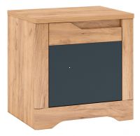 non stolk FIDEL X1, farba: dub craft zlat / grafit siv