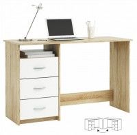 PC stolk LARISTOTE, farba: dub sonoma/biela