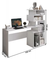 farba: biela, PC stolk MAXIM, rozmery - ilustran obrzok